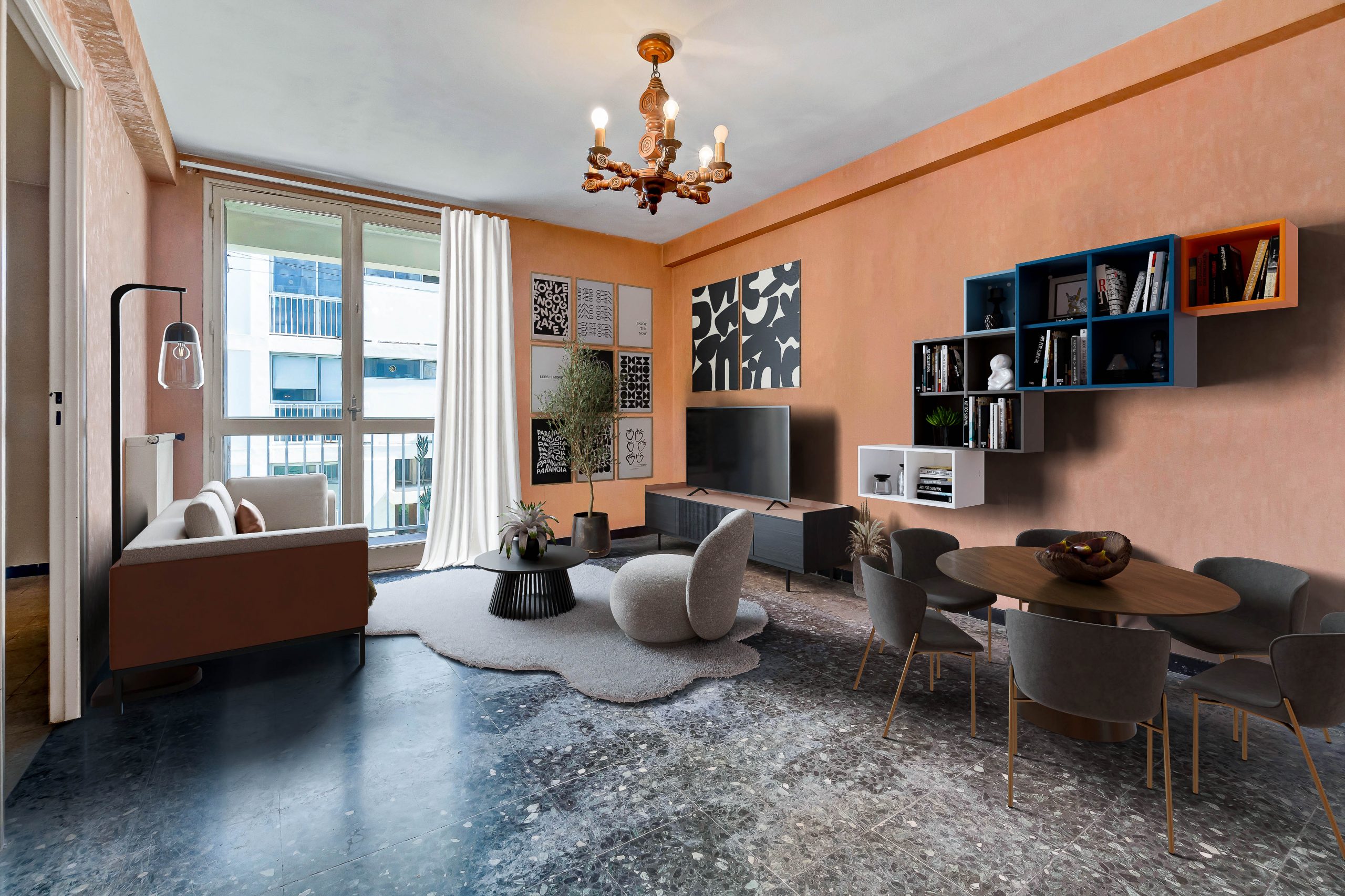 3b Boulevard des amis Salon Home staging scaled